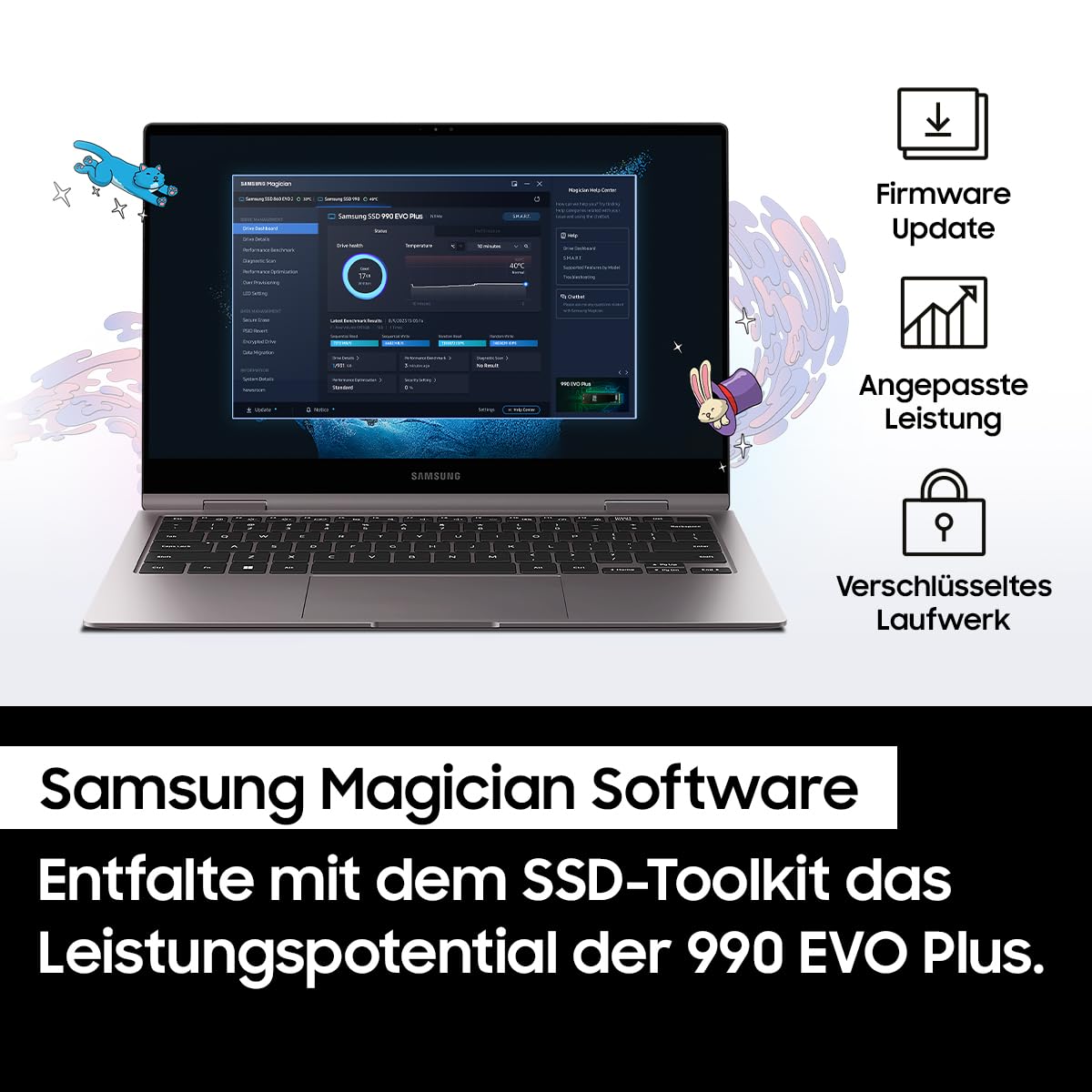 SSD NVMe M.2 1TB – PCIe 4.0/5.0, hasta 7150 MB/s